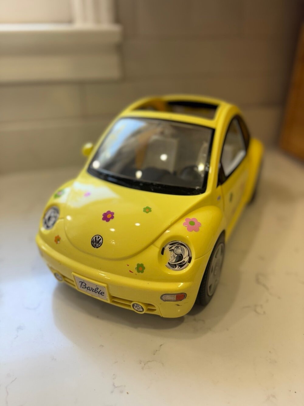 Barbie Volkswagen Beetle Yellow
